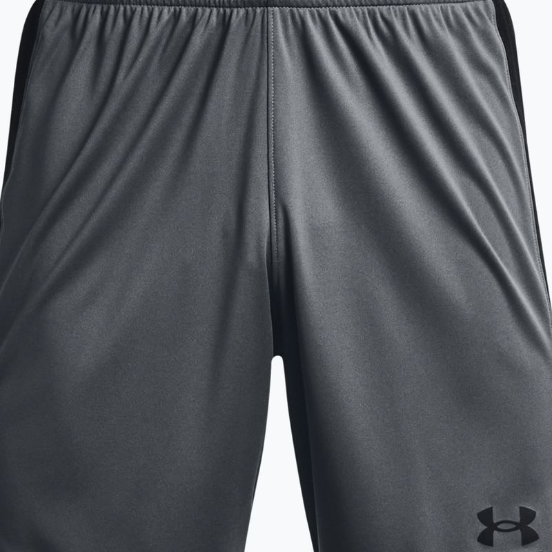 Under Armour Challenger Knit gri, pantaloni scurți de fotbal pentru bărbați 1365416 2