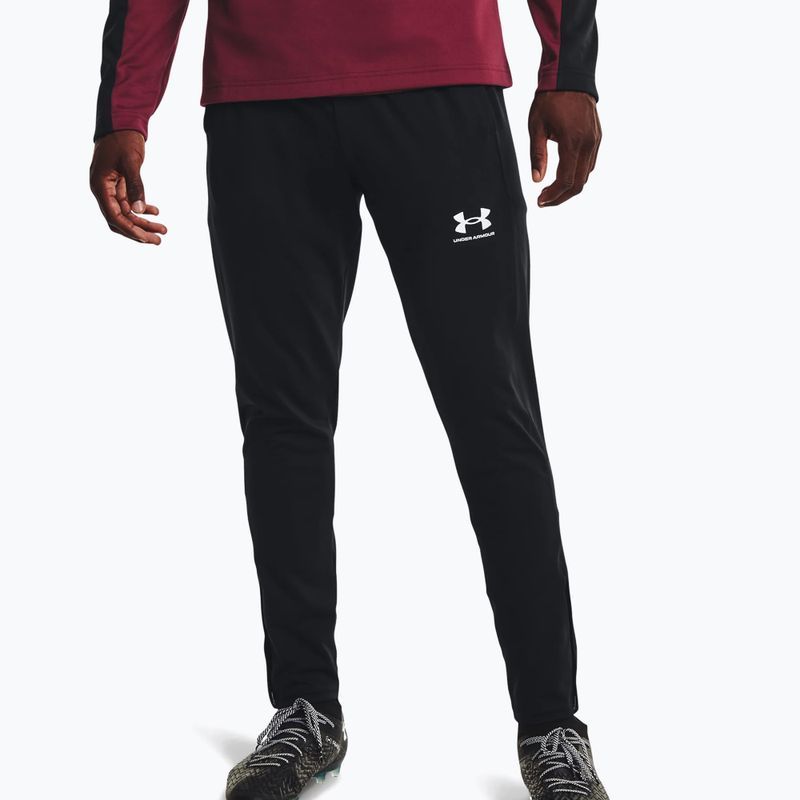 Pantaloni de fotbal bărbați Under Armour Challenger Training negru 1365417