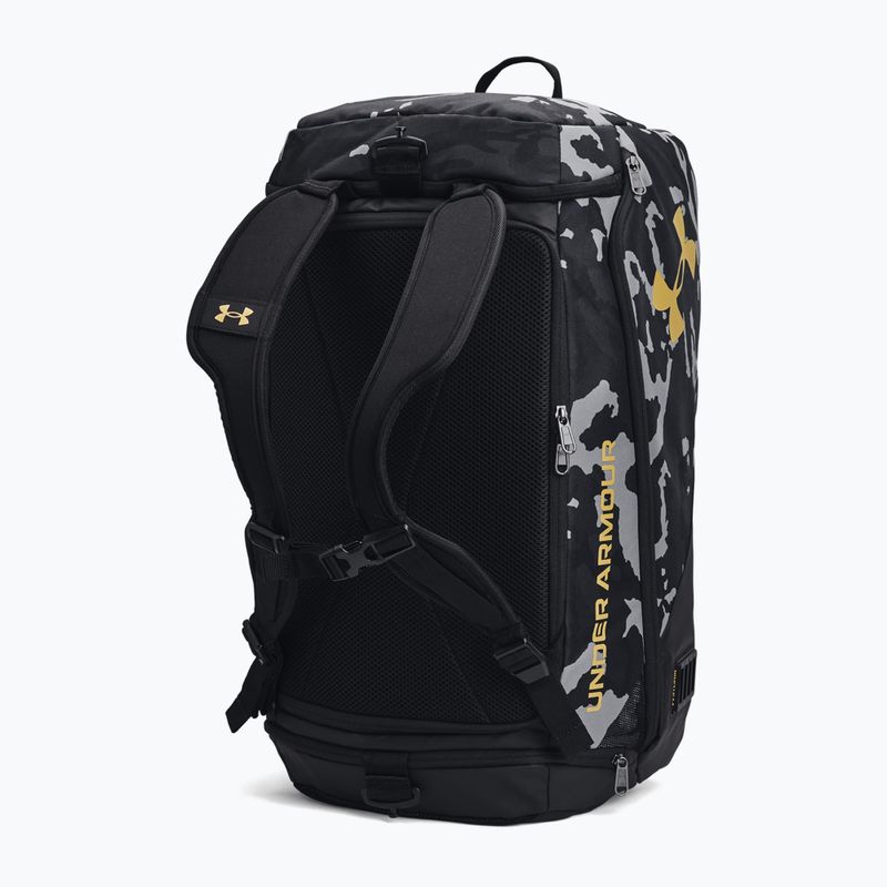 Under Armour Contain Duo Duffle M sac de antrenament negru-gri 1361226-002 2