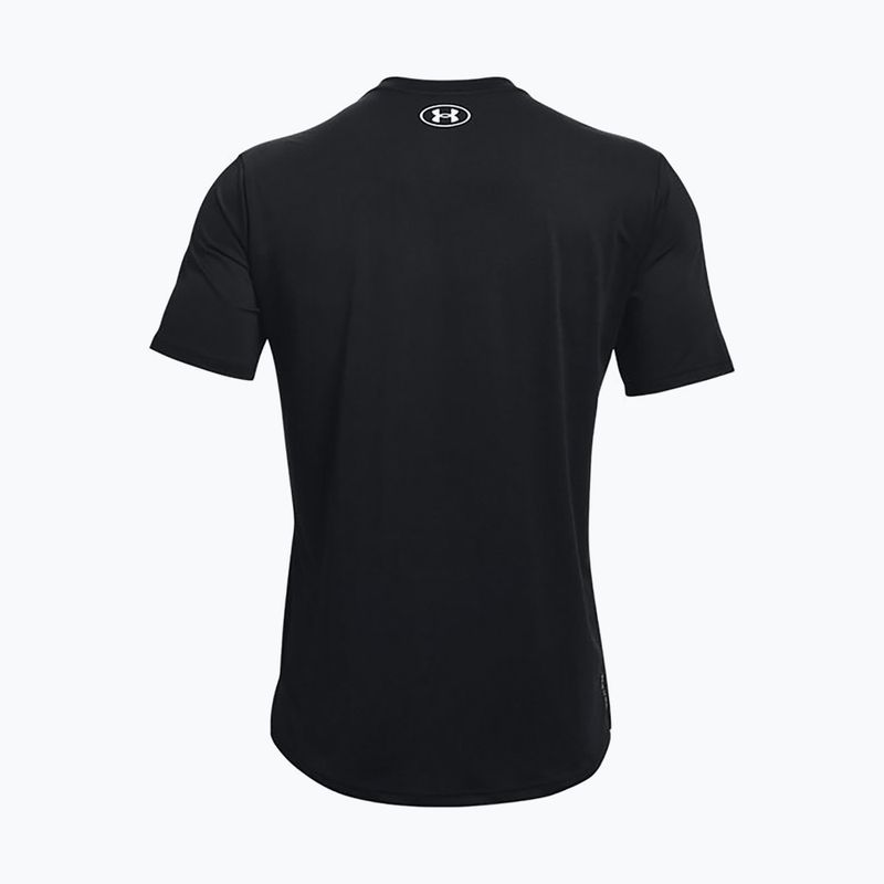 Under Armour UA Rush Energy SS tricou de antrenament pentru bărbați negru 1366138 5