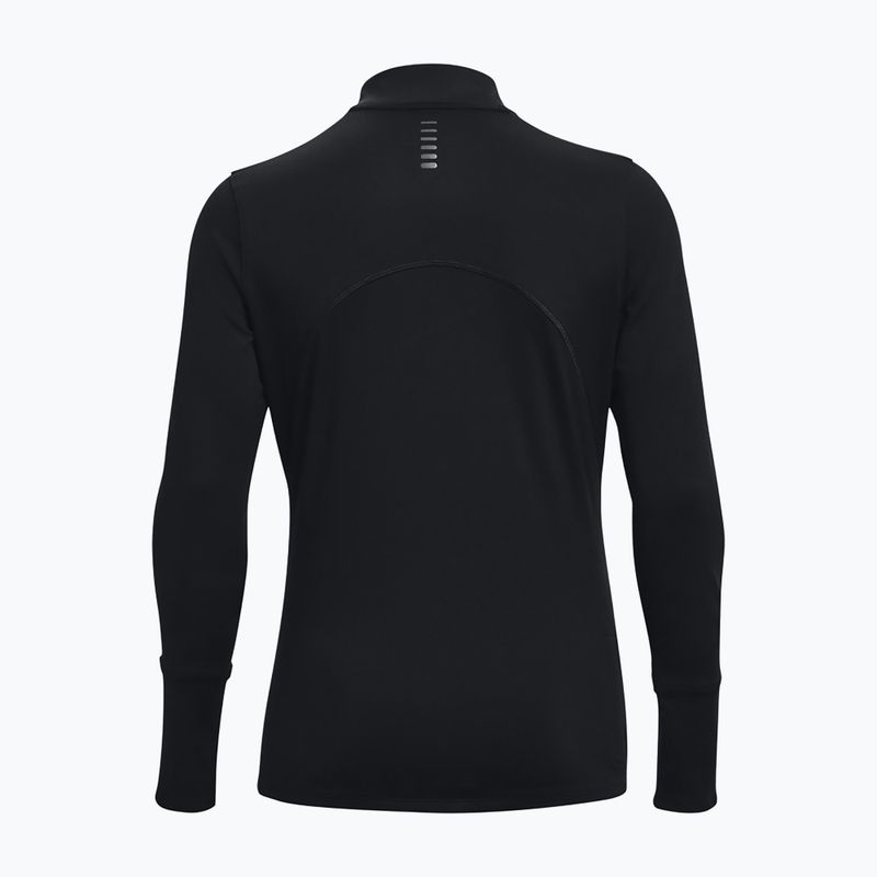 Under Armour Qualifier Run 2.0 Half Zip tricou de alergare pentru femei negru 1365632 7