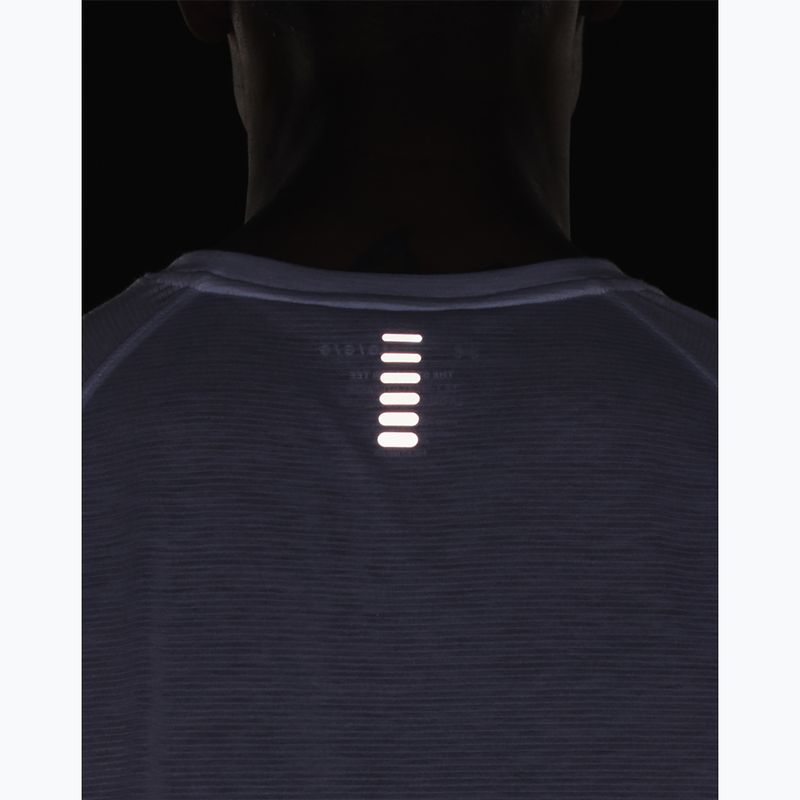 Under Armour Streaker tricou de alergare pentru bărbați alb 1361469-100 4