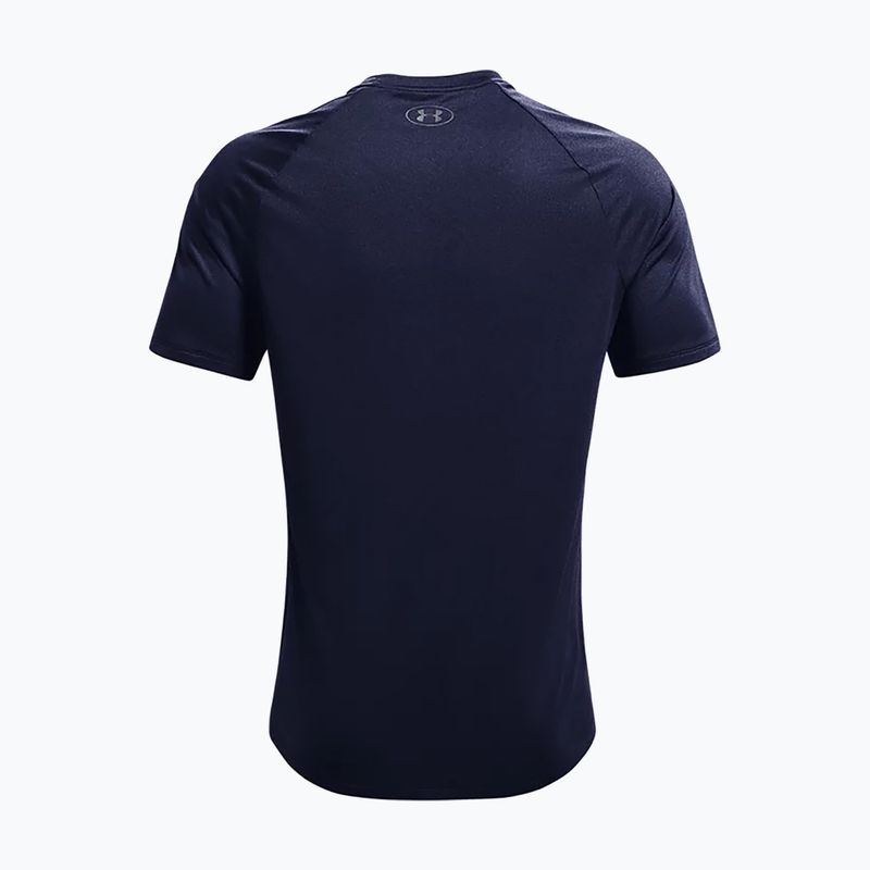 Tricou de antrenament pentru bărbați Under Armour UA Tech 2.0 SS Tee Novelty albastru marin 1345317 6