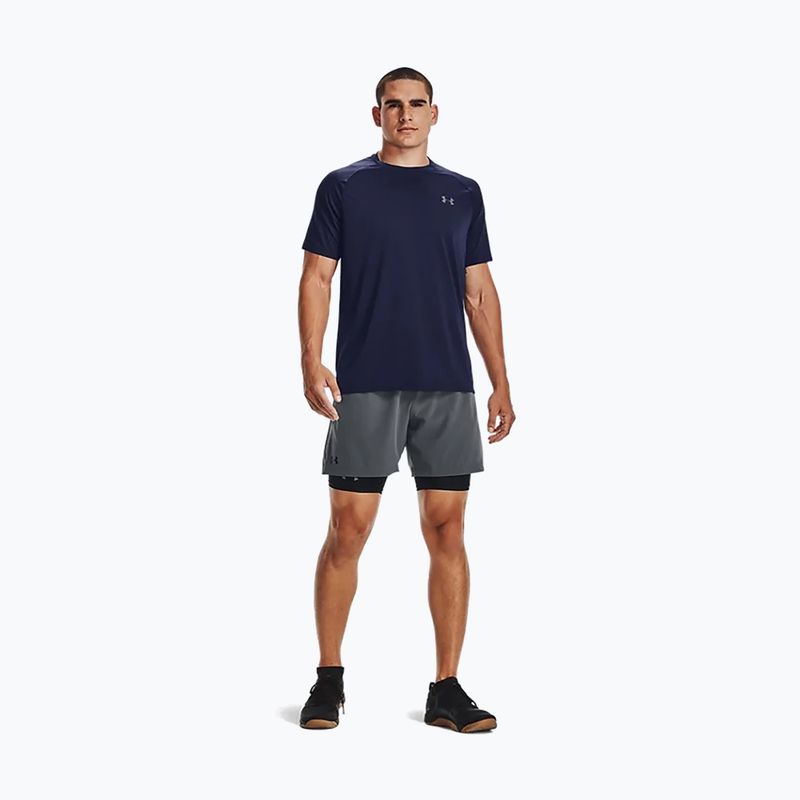 Tricou de antrenament pentru bărbați Under Armour UA Tech 2.0 SS Tee Novelty albastru marin 1345317 2
