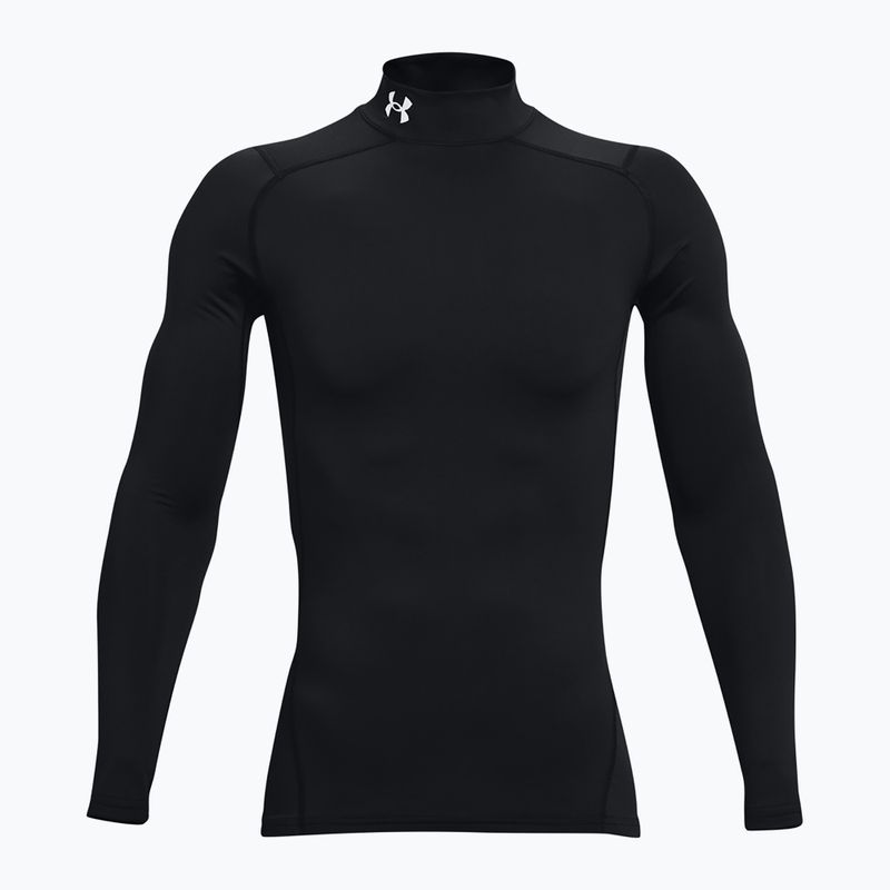 Longsleeve de antrenament pentru bărbați Under Armour Comp Mock UA Armour black/white 6