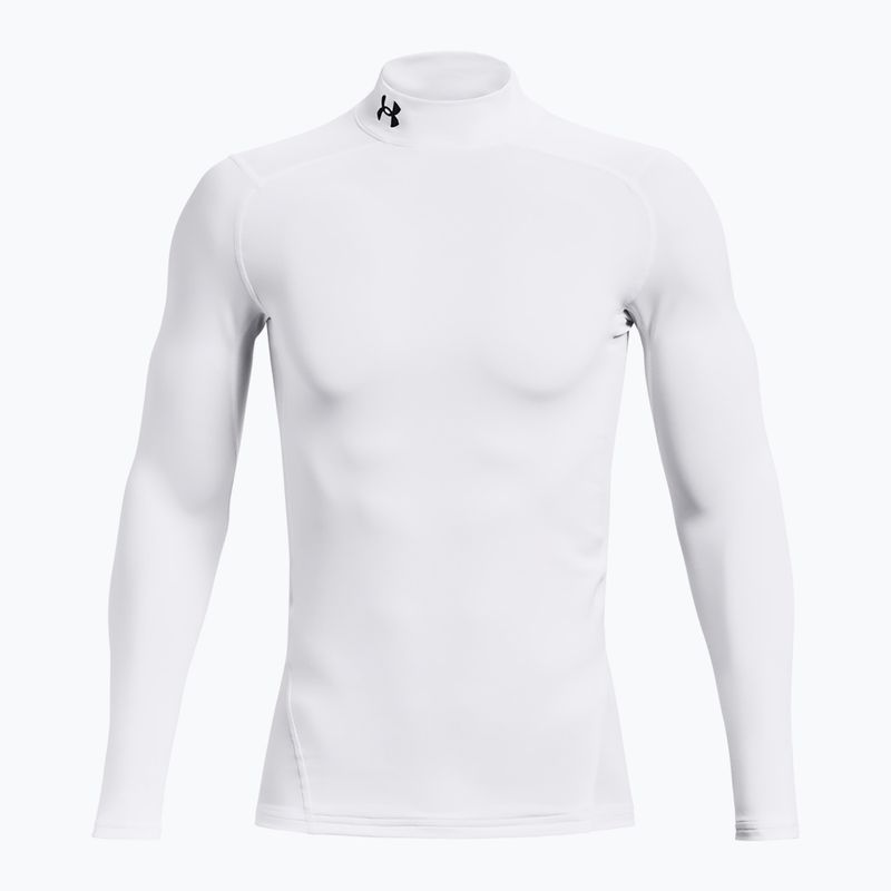 Longsleeve de antrenament pentru bărbați  Under Armour Comp Mock UA Armour white/black 5