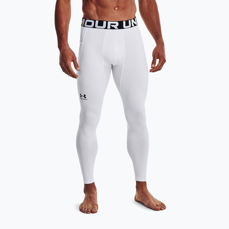 Jambiere pentru bărbați Under Armour Ua Cg Armour Novelty Compression alb/negru