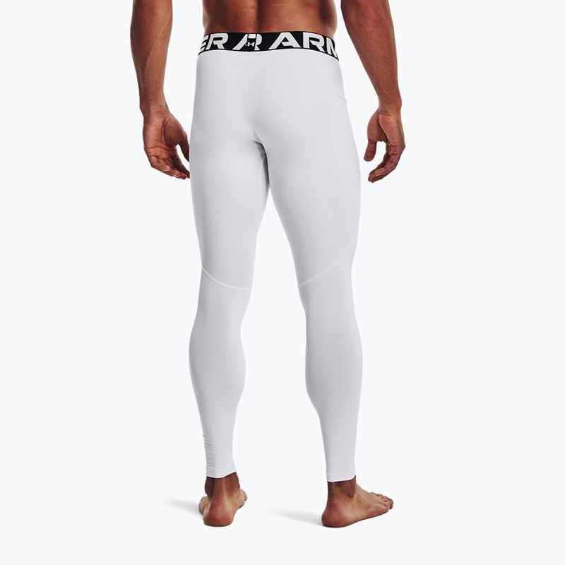 Jambiere pentru bărbați Under Armour Ua Cg Armour Novelty Compression alb/negru 2