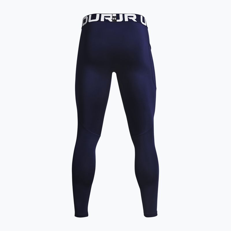 Colanți pentru bărbați Under Armour Ua Cg Armour Novelty Compression Leggings midnight navy/white 2