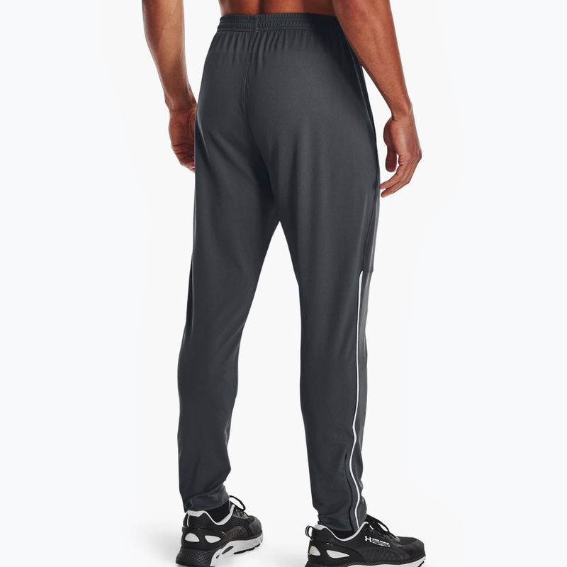 Pantaloni de trening Under Armour Ua Pique Track 012 gri pentru bărbați 1366203-012 3