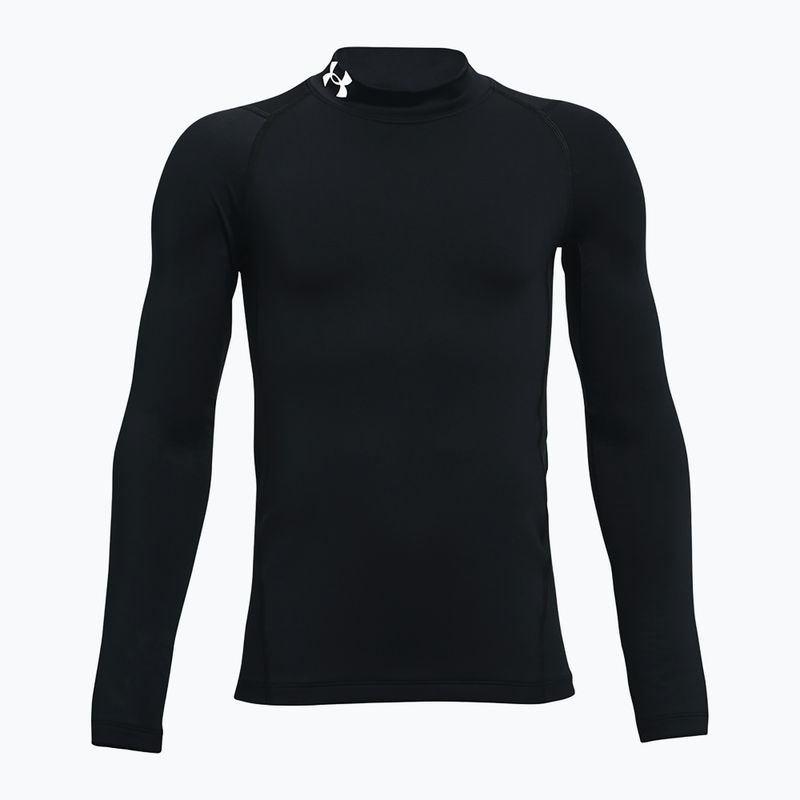 Bluză de antrenament cu mânecă lungă Under Armour Cg Armour Mock black/white