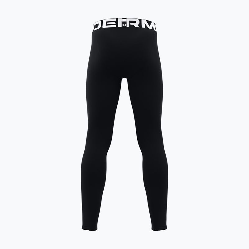 Colanți pentru copii Under Armour Cg Armour Leggings black/white 2