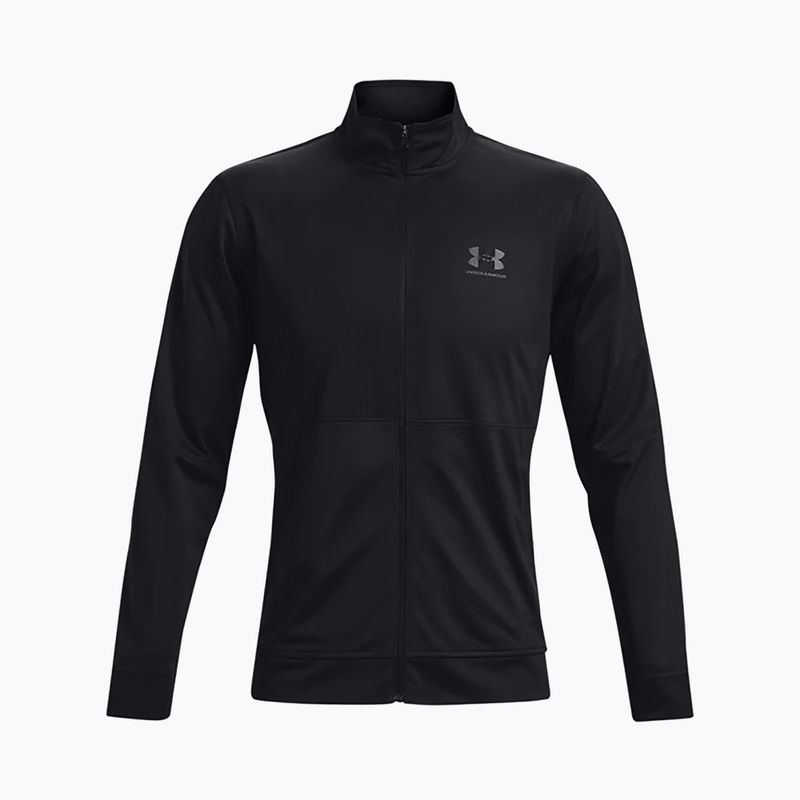Under Armour Pique Track bluză de antrenament pentru bărbați negru 1366202