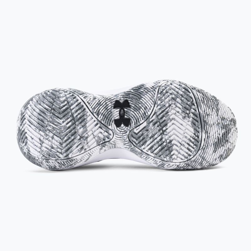 Încălțăminte de baschet pentru copii Under Armour GS Jet '21 001 negru-albă UAR-3024794001-001-4.5 4