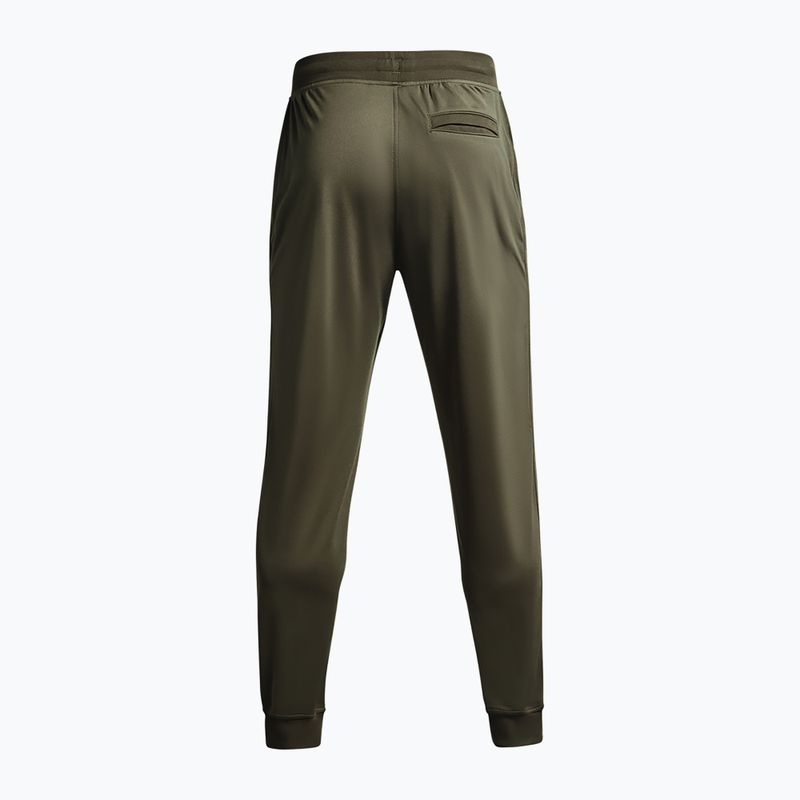 Pantaloni pentru bărbați Under Armour Sportstyle Tricot Jogger marine od green / black 6