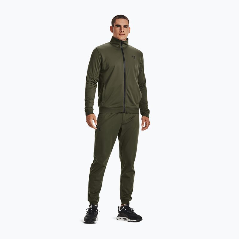 Bluză pentru bărbați Under Armour Sportstyle Tricot navy od green/navy od green/black 2