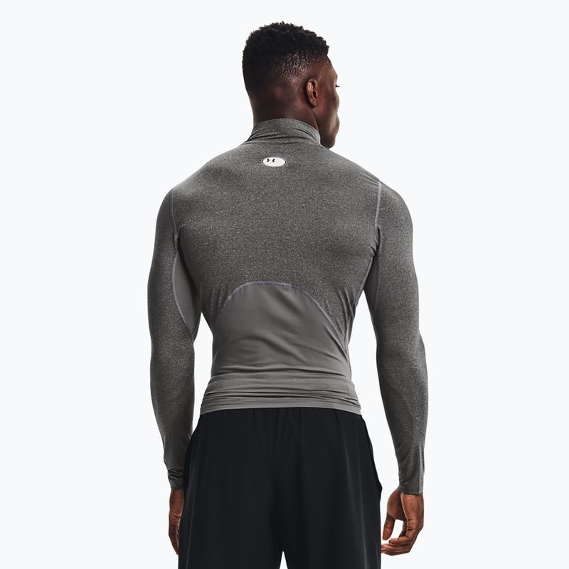 Under Armour bărbați cu mânecă lungă de antrenament Ua Hg Armour Comp Mock gri 1369606 3