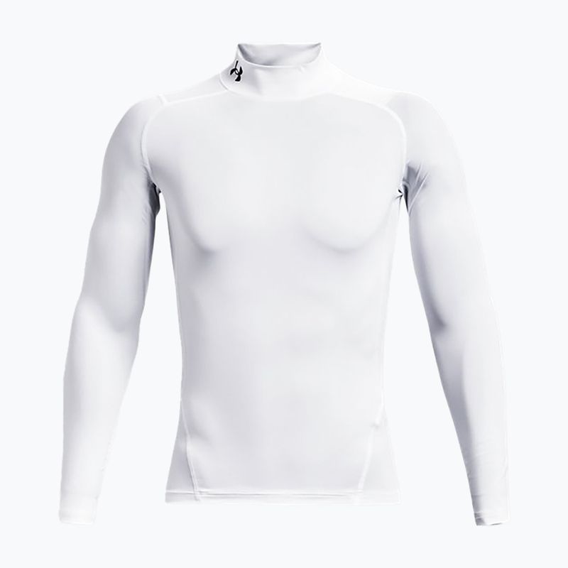 Tricou cu mânecă lungă pentru bărbați Under Armour Ua Hg Armour Comp Mock alb 1369606-100 5