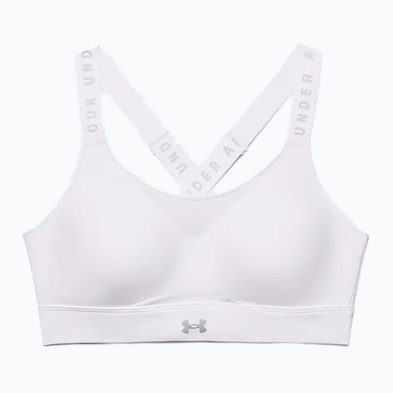 Under Armour Infinity High sutien de antrenament alb 1351994 3