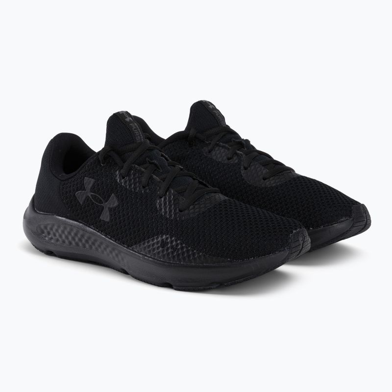 Under Armour Charged Pursuit 3 bărbați pantofi de alergare negru 3024878 4