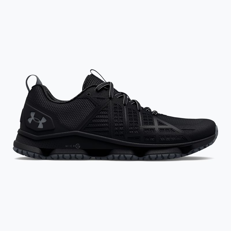 Încălțăminte pentru bărbați Under Armour MG Strikefast black/black/pitch gray 8