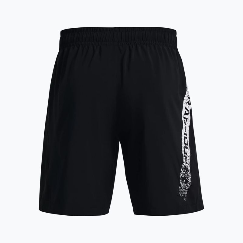 Pantaloni scurți de antrenament pentru bărbați Under Armour Woven Graphic negru 1370388 6