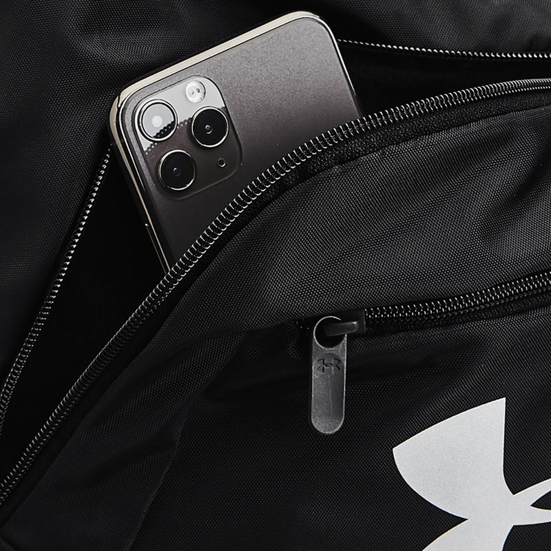Under Armour Undeniable Sackpack 20 l negru/negru/argintiu metalic