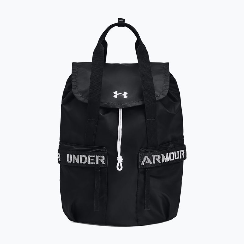 Rucsac urban pentru femei Under Armour Favourite 10 l negru/negru/alb pentru femei