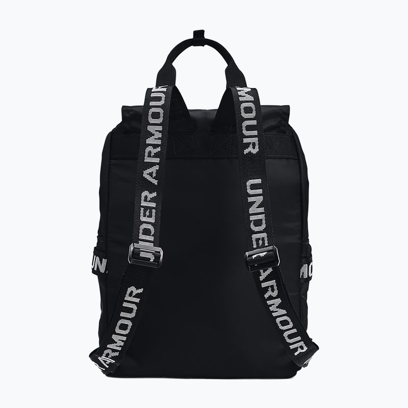 Rucsac urban pentru femei Under Armour Favourite 10 l negru/negru/alb pentru femei 2