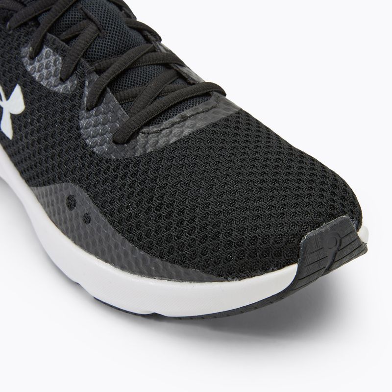 Under Armour Charged Pursuit 3 negru/negru/alb pantofi de alergare pentru bărbați 7