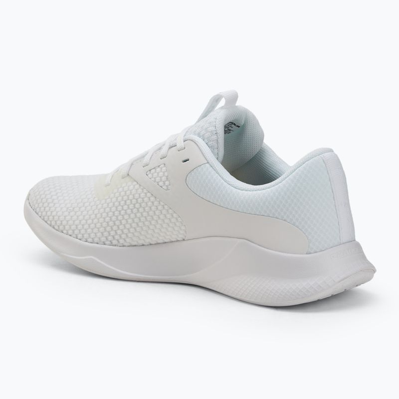 Încălțăminte de antrenament pentru femei  Under Armour W Charged Aurora 2 white/white/metallic warm silver 3