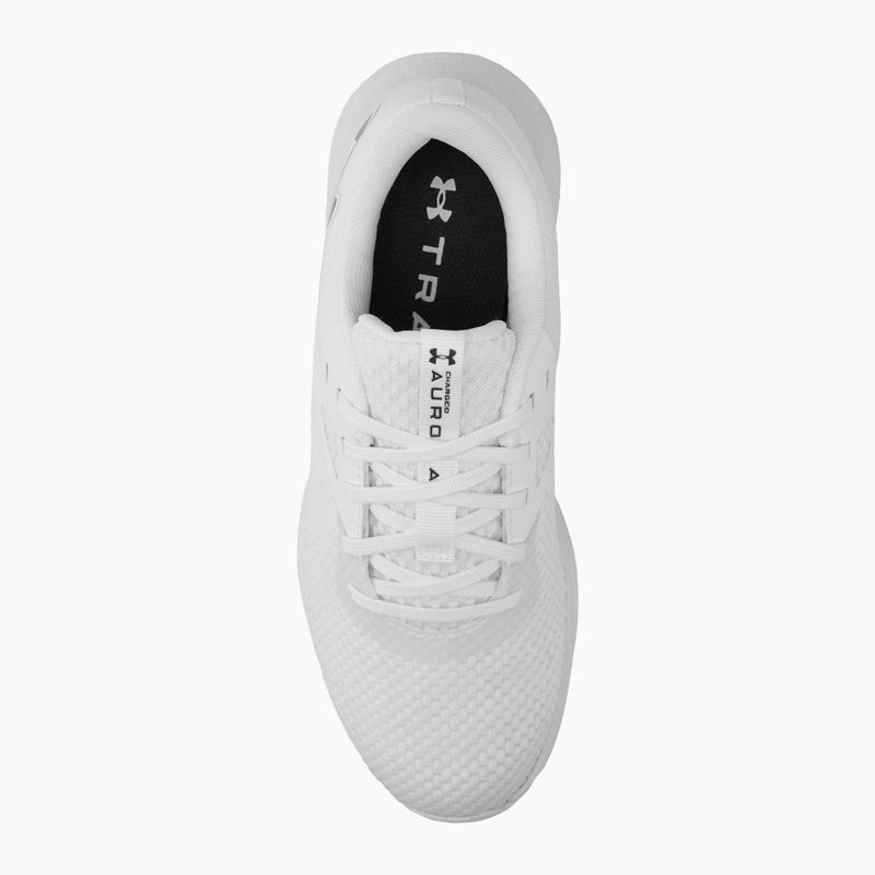 Încălțăminte de antrenament pentru femei  Under Armour W Charged Aurora 2 white/white/metallic warm silver 5