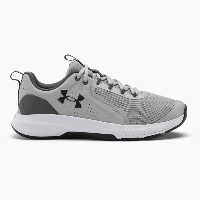 Under Armour Charged Commit Tr 3 mod gray/pitch gray/black pantofi de antrenament pentru bărbați 2