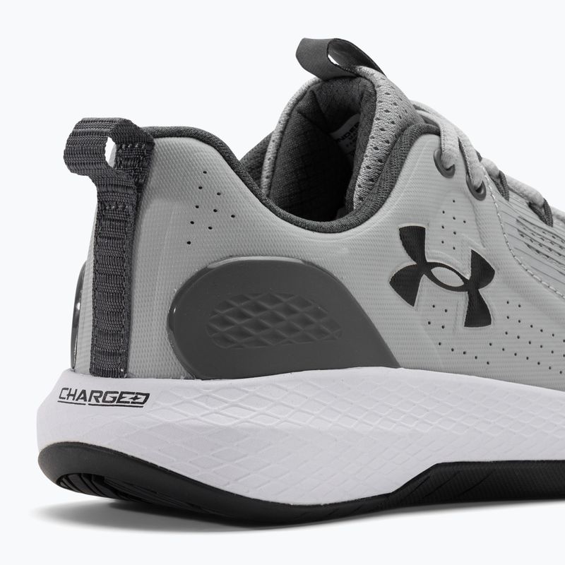 Under Armour Charged Commit Tr 3 mod gray/pitch gray/black pantofi de antrenament pentru bărbați 9