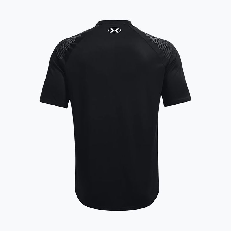 Tricou de antrenament pentru bărbați Under Armour Ua Armourprint SS negru 1372607-001 2