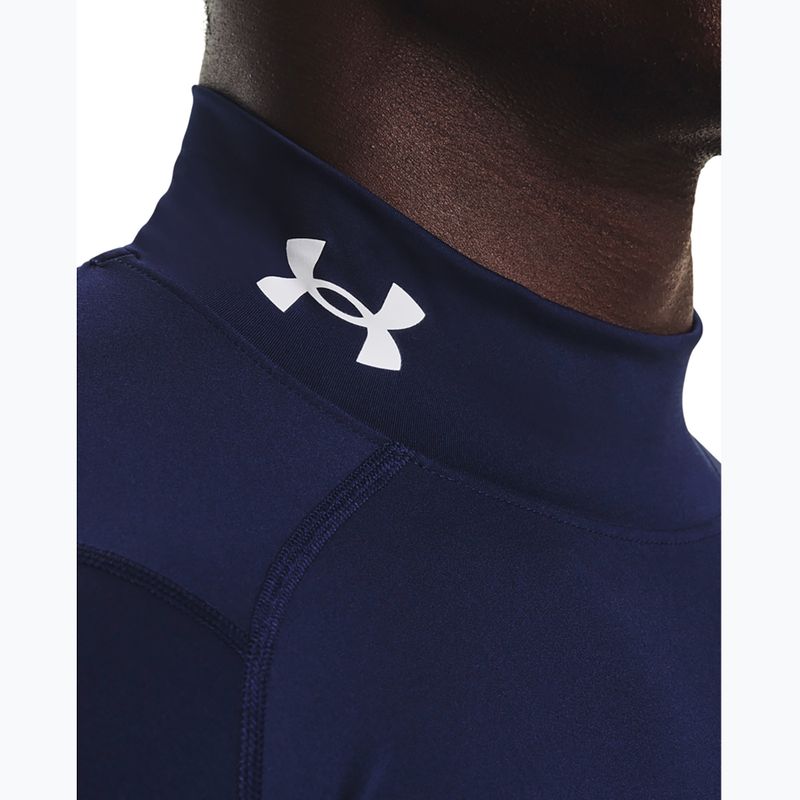 Longsleeve de antrenament pentru bărbați  Under Armour Heat Gear Armour Comp Mock midnight navy/white 4