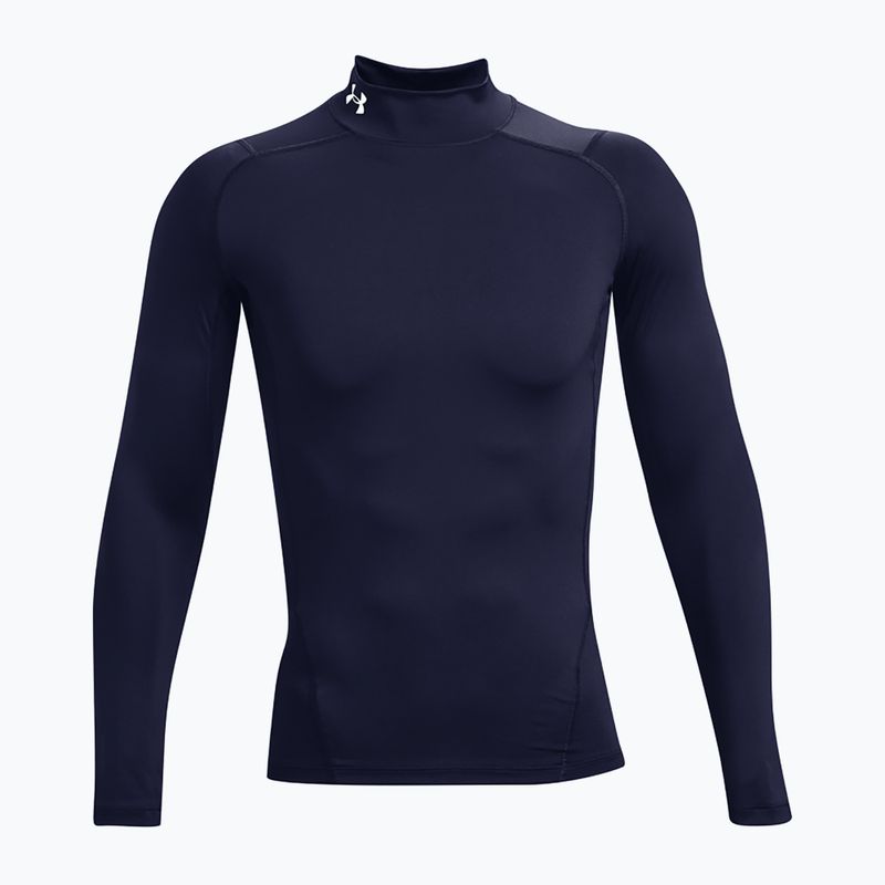 Longsleeve de antrenament pentru bărbați  Under Armour Heat Gear Armour Comp Mock midnight navy/white 5