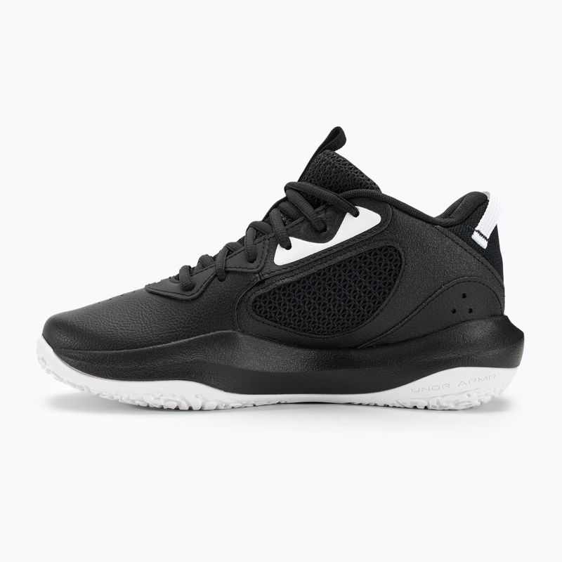 Under Armour Lockdown 6 pantofi de baschet negru/negru/aur metalic 10