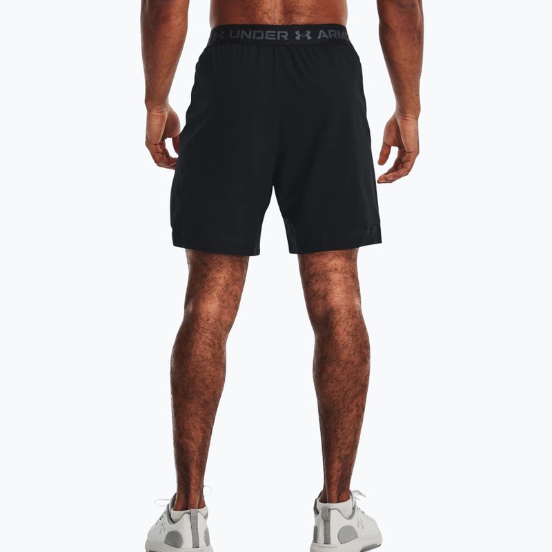 Pantaloni scurți de antrenament pentru bărbați Under Armour UA Vanish Woven 6in negru 1373718 4