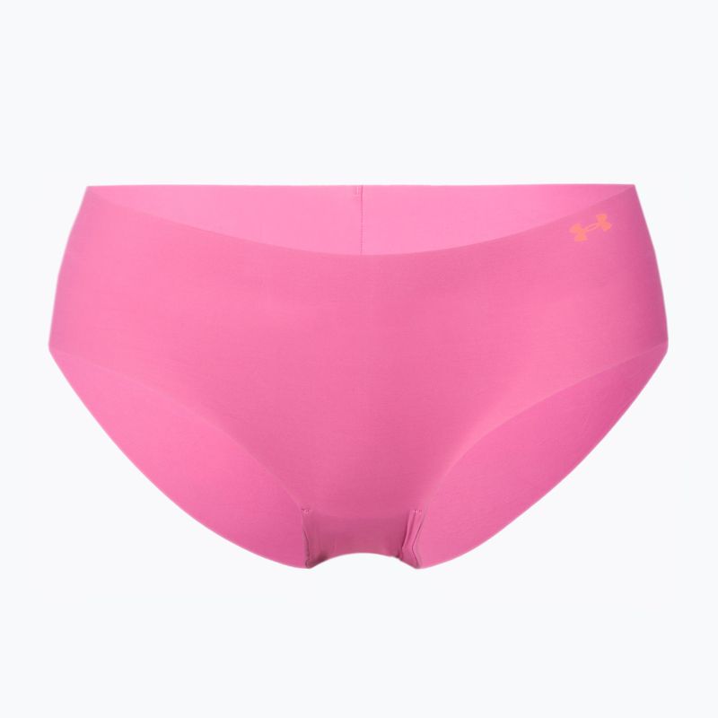 Under Armour chiloți fără cusur pentru femei Ps Hipster 3-Pack roz 1325659-669 2