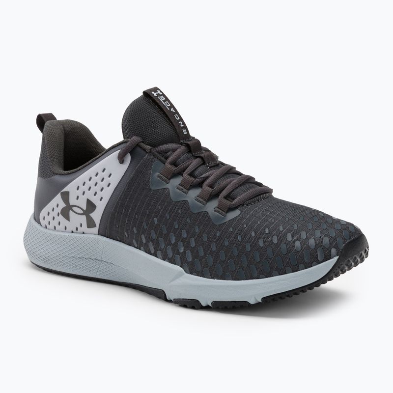 Under Armour Charged Engage 2 pantofi de antrenament pentru bărbați negru și alb 3025527