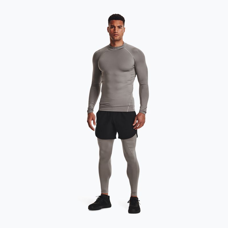 Tricou cu mânecă lungă pentru bărbați Under Armour Ua Cg Armour Novelty Mock grey 1373828-294 2