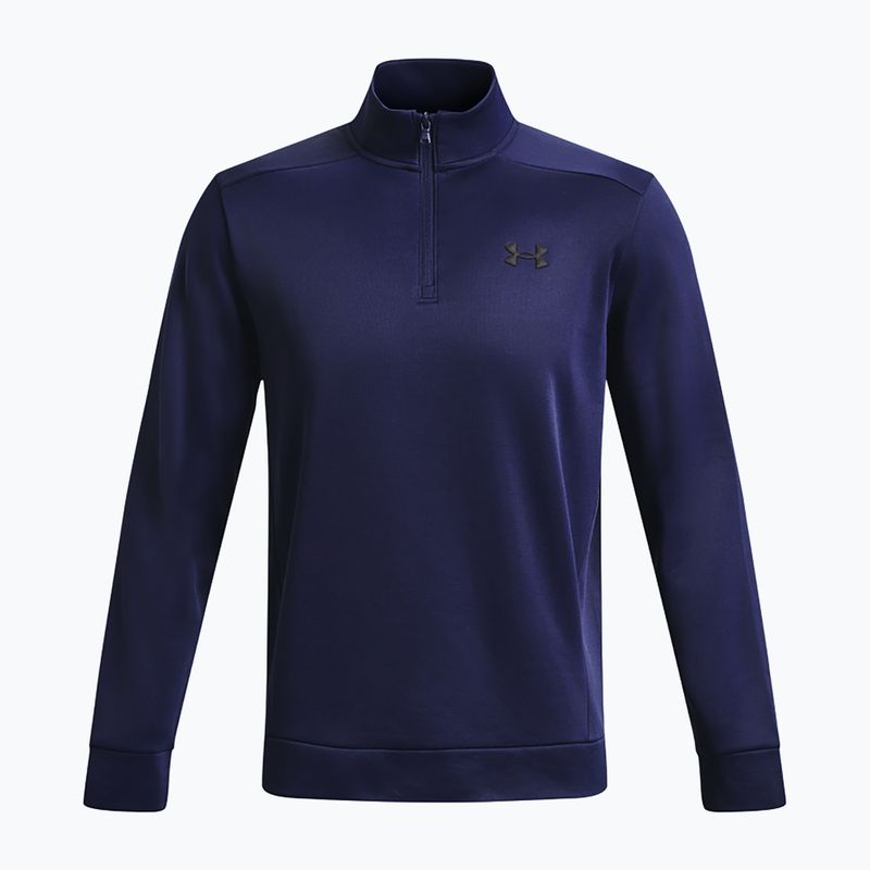 Hanorac de antrenament pentru bărbați Under Armour Armour Fleece 1/4 Zip midnight navy/black 4