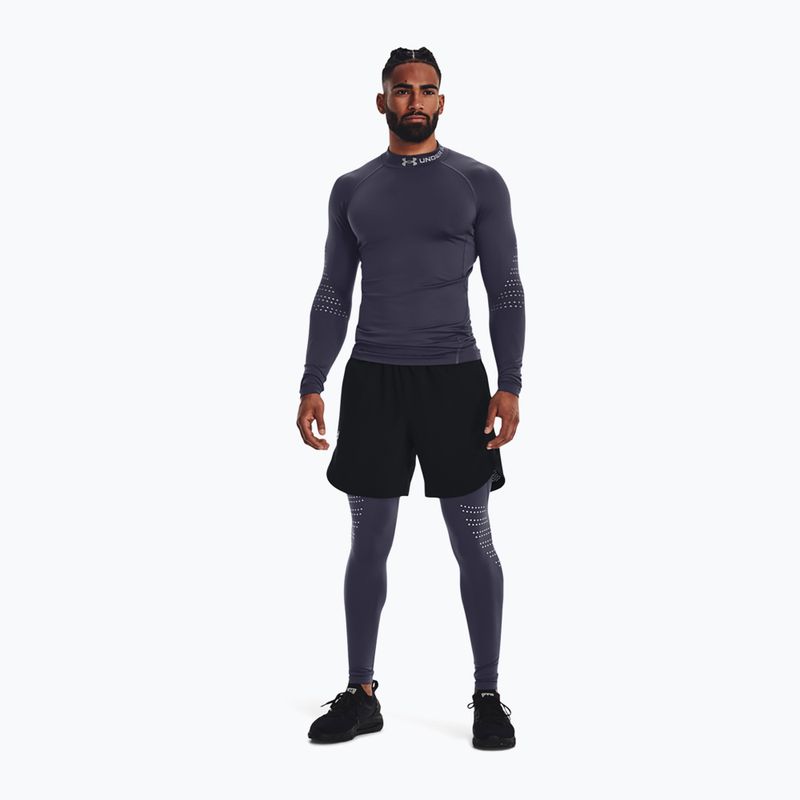 Tricou cu mânecă lungă pentru bărbați Under Armour Ua Cg Armour Novelty Mock grey 1373828-558 3