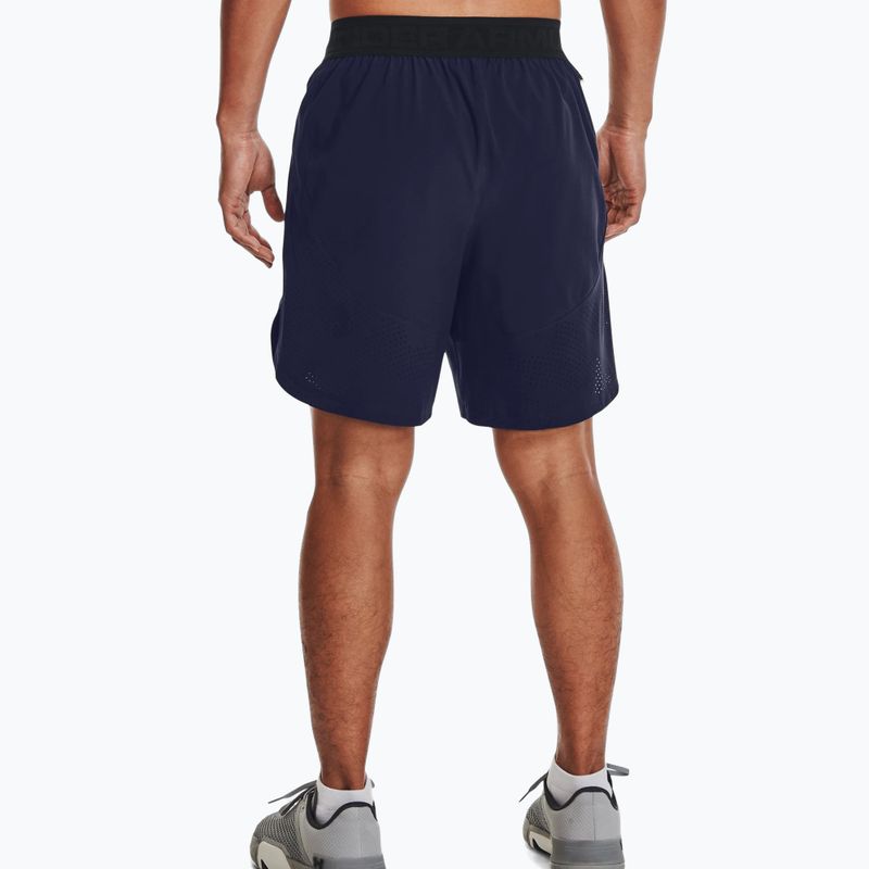 Pantaloni scurți de antrenament Under Armour Ua Stretch-Woven pentru bărbați  albastru marin 1351667-410 2