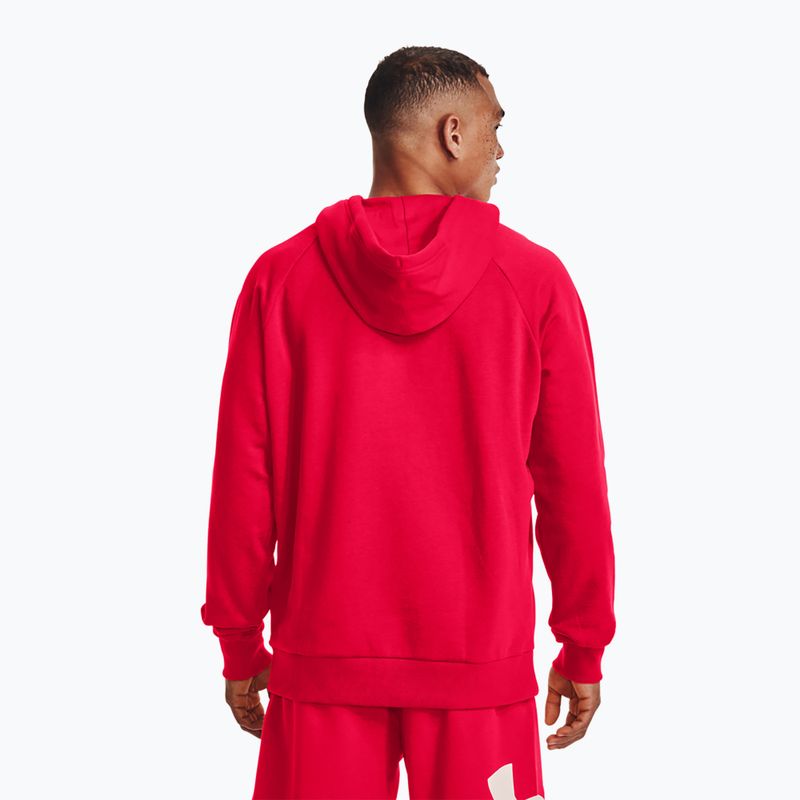 Hanorac Under Armour Rival Fleece Big Logo Hd pentru bărbați  roșu 1357093 3