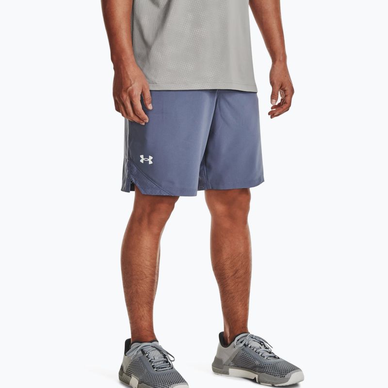 Pantaloni scurți de antrenament pentru bărbați Under Armour UA Vanish Woven 8in albastru 1370382 3