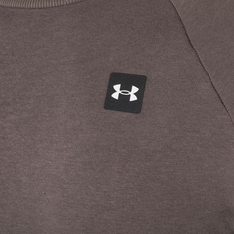 Bluză pentru bărbați Under Armour Rival Fleece Crew brown 7