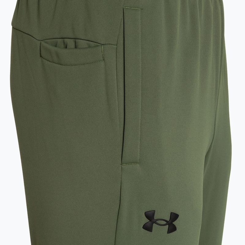 Pantaloni de antrenament pentru bărbați Under Armour Armour Fleece Joggers verde 1373362 7