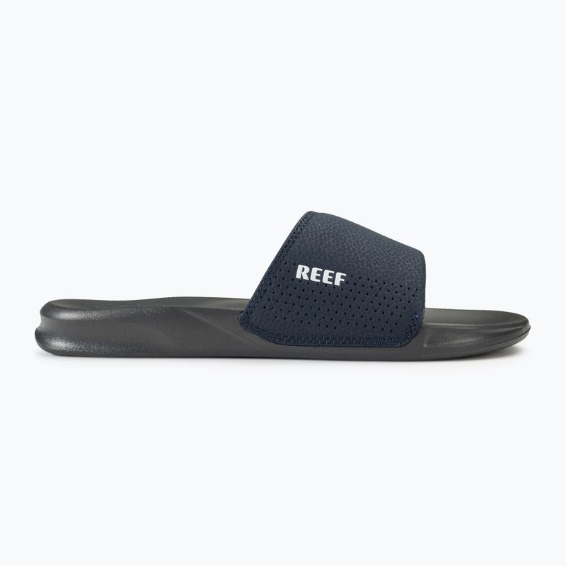 Papuci pentru bărbați REEF One Slide navy/white 2